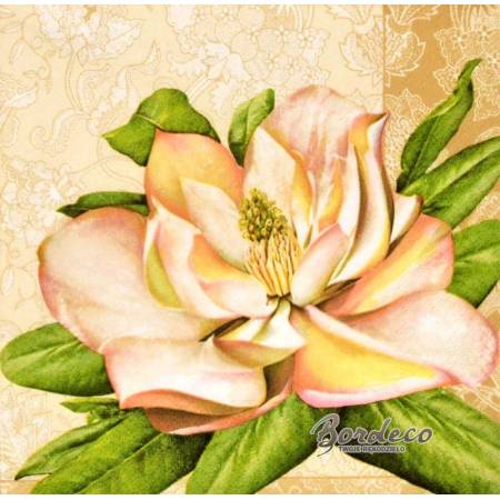 Serwetka decoupage seria MAKI magnolia 33x33cm